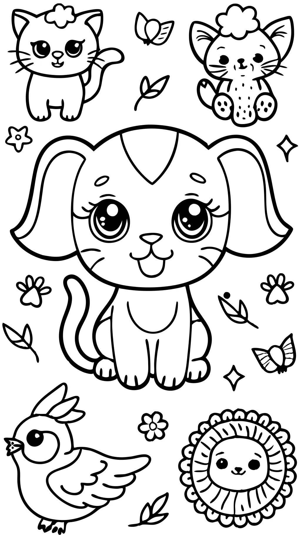 free coloring pages of animals